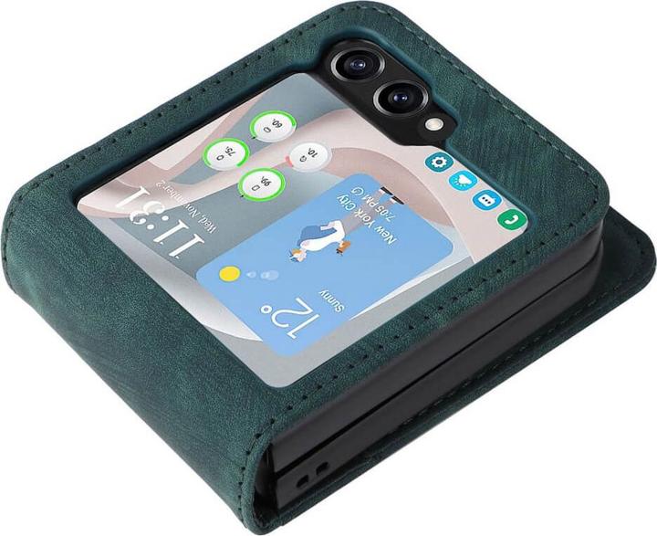 Produktbild Cover-Discount Galaxy Z Flip6 - Pratkische Hülle mit Kartenfächern (Samsung Galaxy Z Flip6)