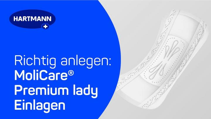 Actual product image Hartmann MoliCare Premium lady pad 4 drops (14 x)