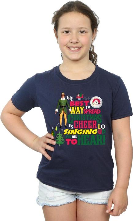 Produktbild Elf Christmas Cheer TShirt Mädchen (152, 158)
