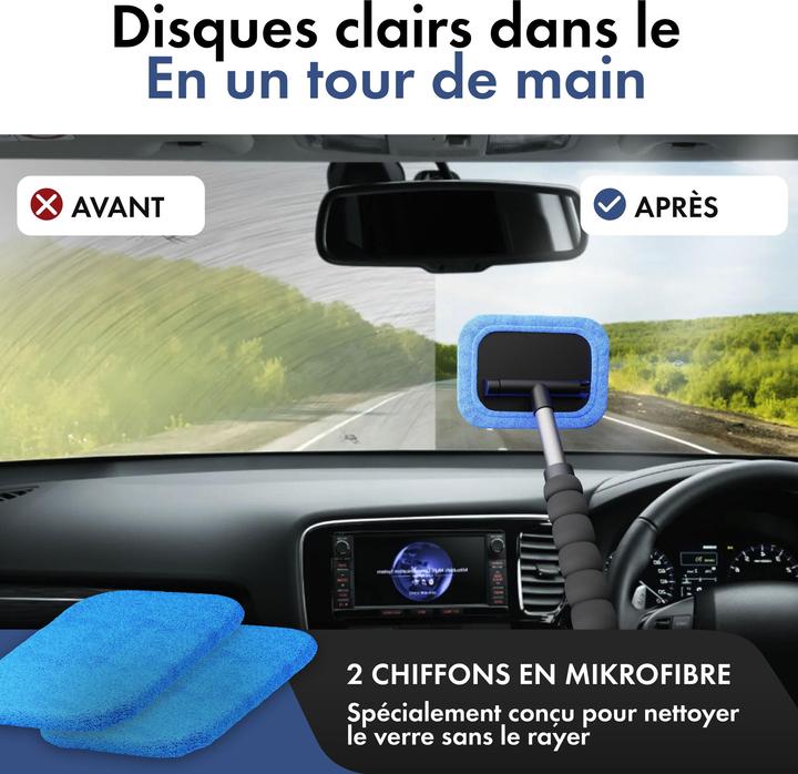 Produktbild Walser Scheibenreiniger Auto Autoscheiben Innen-Reiniger ausziehbar Windschutzscheibe