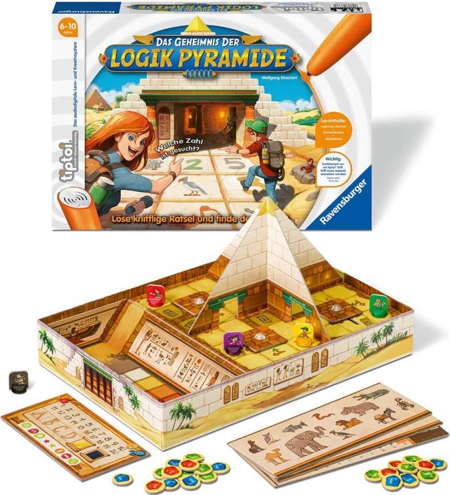Produktbild tiptoi Spiel Das Geheimnis der Logik-Pyramide (Deutsch)
