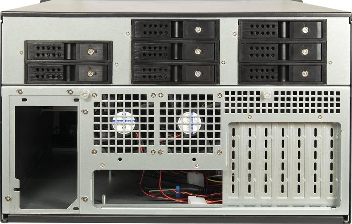 Actual product image Intertech INTER-TECH IPC 6U-6520 Storage 48,26cm 19inch Enclosure for Professional Network Solutions (19 inch rack)