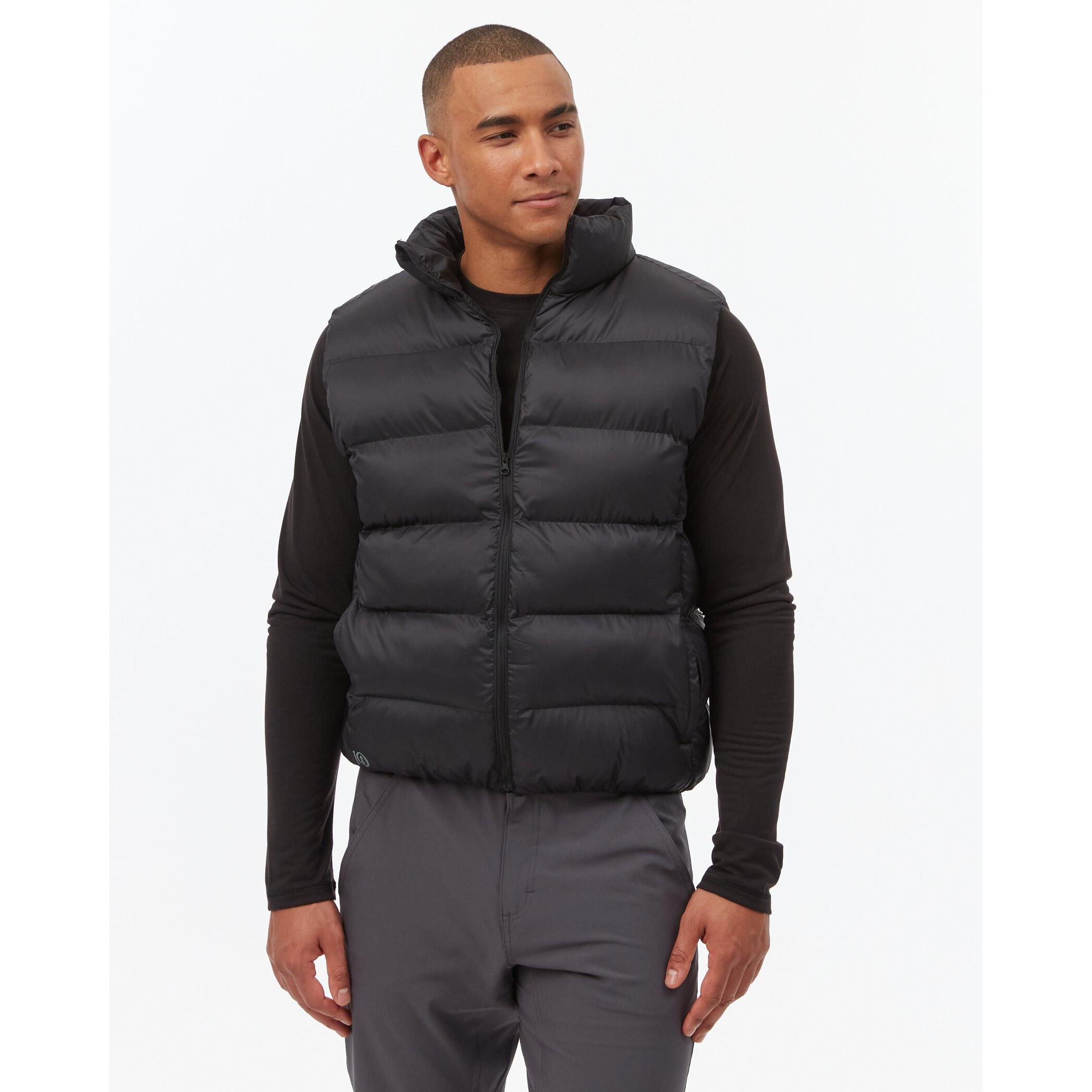 Ten Tree, Herren, Weste, Puffer Vest, Schwarz, (M)