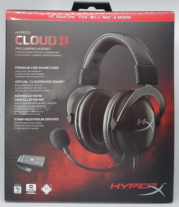Actual product image HyperX Cloud II (Cable)