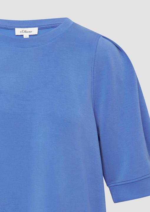 Produktbild S.Oliver Kleid Kurzes Scuba-Kleid mit Faltendetail am Arm (46)