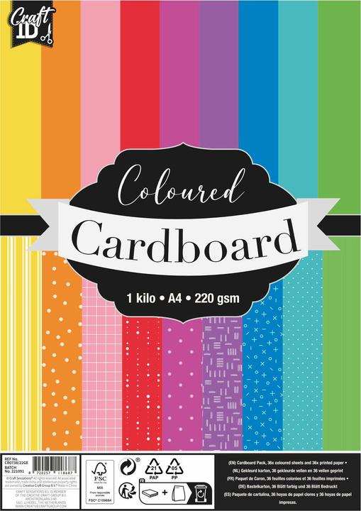 Immagine prodotto Craft Carta A4, 1 chilo, 220 g/m² - (K-CR0738/22GE) (220 g/m², 72 x)