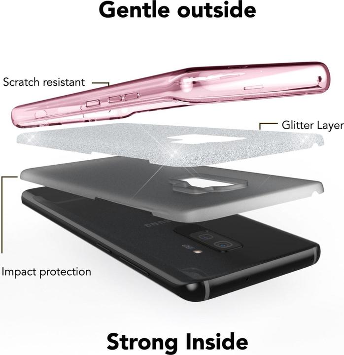 Actual product image Nalia Mobile phone cover (Samsung Galaxy S9+)
