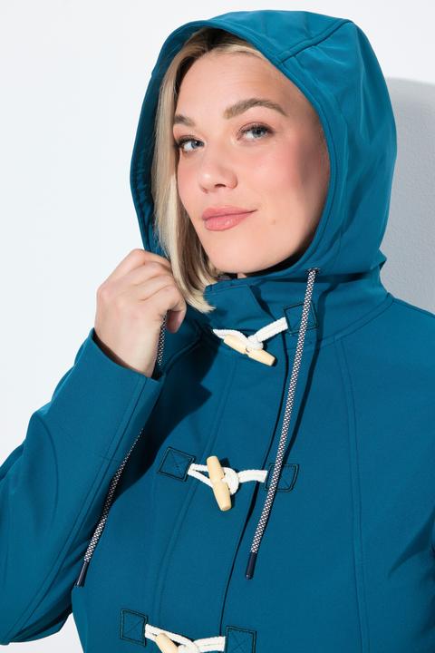 Produktbild Ulla Popken HYPRAR Softshelljacke, wasserabweisend, Knebelknöpfe (50, 52)