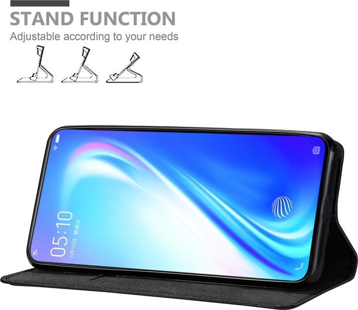 Productafbeelding Cadorabo Boek Onzichtbare Magneethoes (Vivo S1)