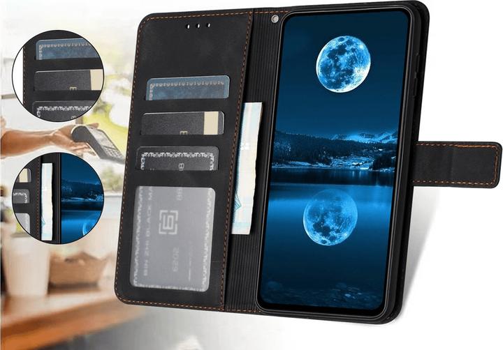 Image du produit Cover-Discount iPhone 17 Pro Max – Wildleder Look Etui im Vintage Design (Apple iPhone 17 Pro Max)