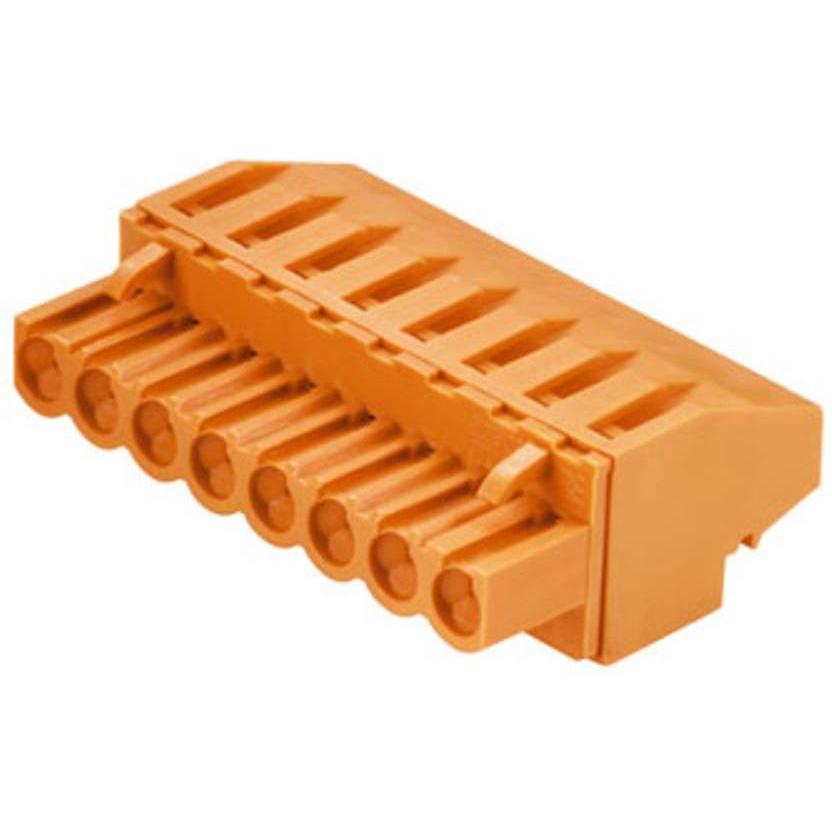 Weidmüller Buchsengehäuse-Kabel BL/SL Polzahl Gesamt 2 Rastermass: 5.08 mm 194879, Cavo + Spina elettrica