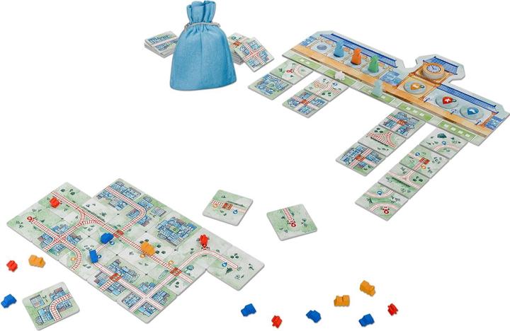 Actual product image Cranio Creations Railroad Tiles (German, 2 - 4 Players)