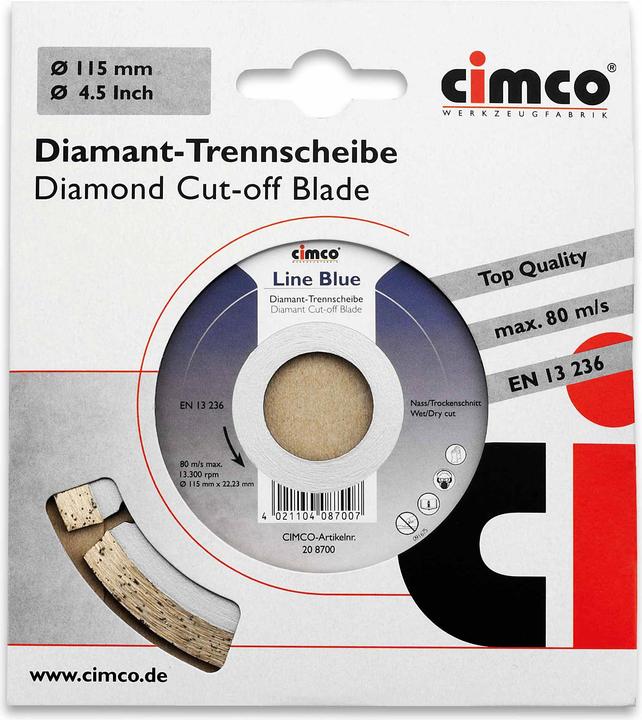 Produktbild Cimco Trennscheibe