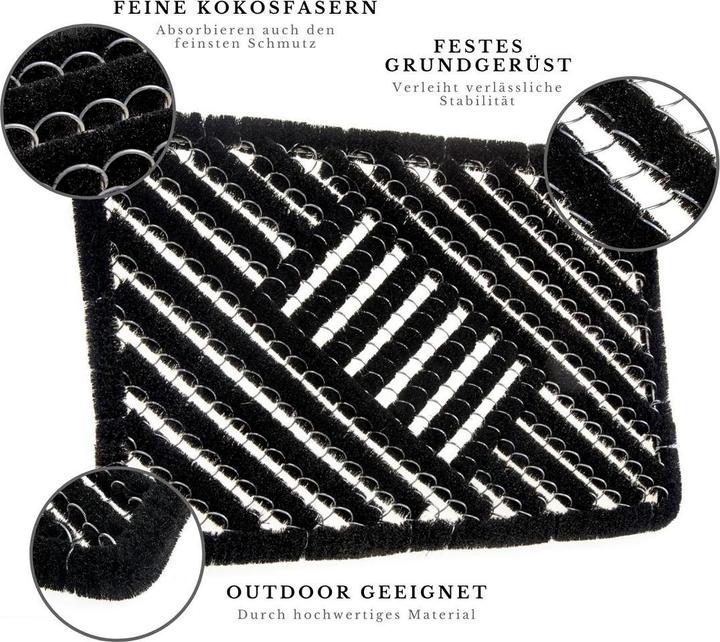 Image du produit Hanse Home Grid Brushes (45 x 75 cm)