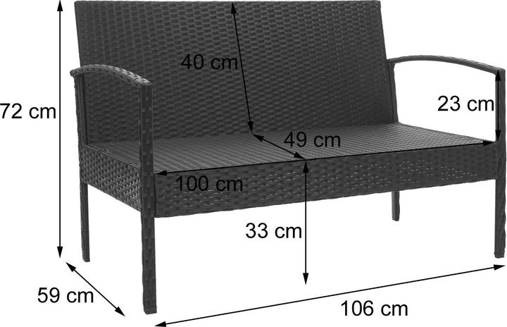 Immagine prodotto JOHN316 Sitzgruppe 7tlg.