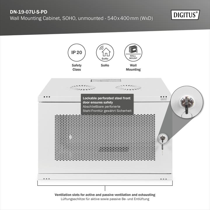 Produktbild Digitus Soho (7 HE, 19 Zoll Rack)