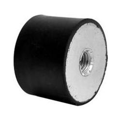 Rs Pro, Lagerbehälter, Gummi Vibrationsdämpfer, Innengewinde-Puffer M10, Ø 50mm x 45mm, 70 Shore A