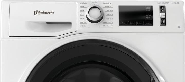Actual product image Bauknecht WM Pure 9AA (9 kg, Left)