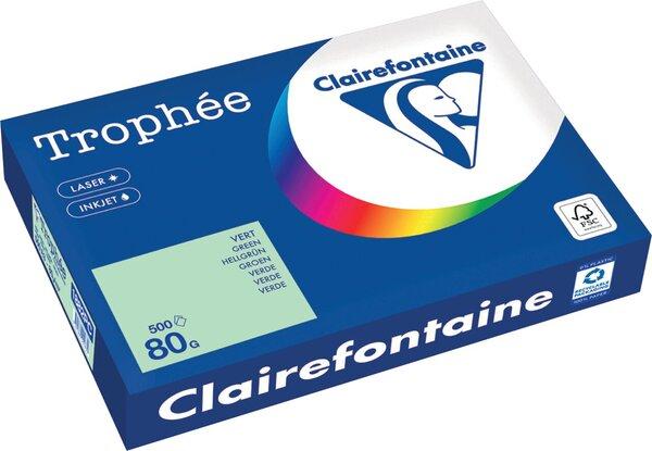 Produktbild Trophee Kopierpapier, DIN A3, 80g/qm, 500 Blatt, hellgrün (80 g/m²)