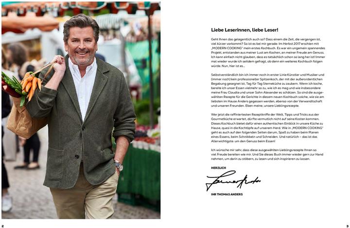 Actual product image Thomas Anders - Meine Lieblingsrezepte (German, Thomas Anders, Ralf Frenzel, 2023)