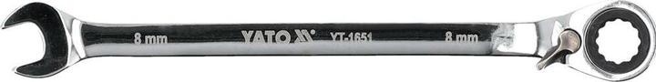 Actual product image Yato KLUCZ PŁASKO-OCZKOWY Z GRZECHO.18mm