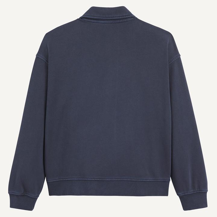 Produktbild La Redoute Collections Sweatshirt mit Polokragen aus Molton (116)