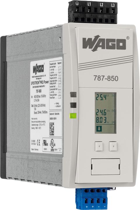 Actual product image Wago DIN rail power supply (DIN rail