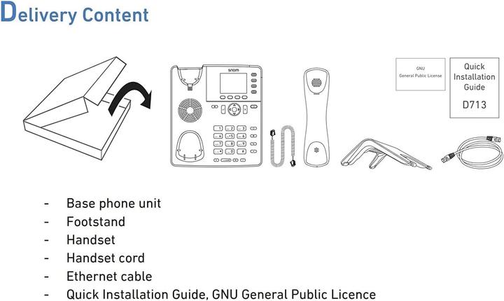 Immagine prodotto Snom D713