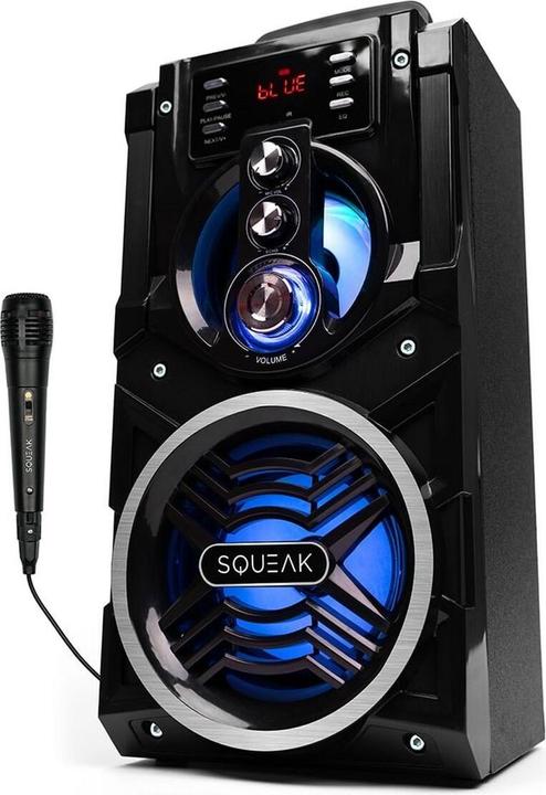 Produktbild Squeak Beatboxer Bluetooth 5.1 Speaker - Głośnik Bluetooth Z Karaoke Radio Fm Microsd Aux I USB S