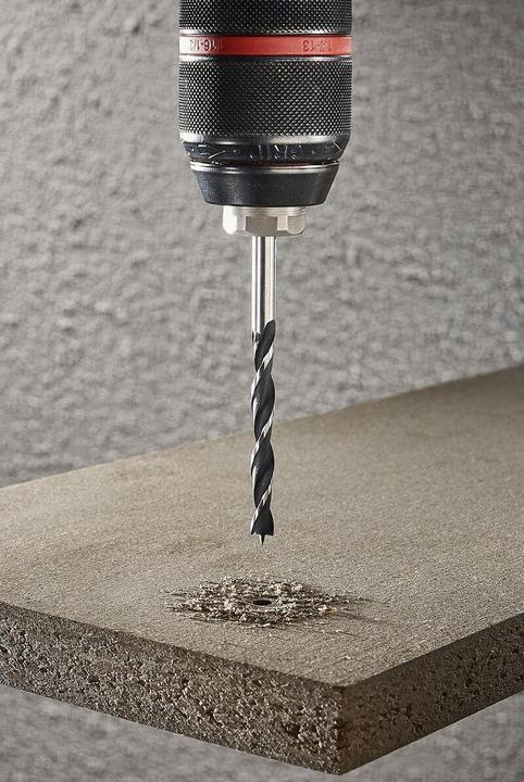 Produktbild wolfcraft 1 Holzspiralbohrer-Set CV 6-tlg. ø3-10mm (10 Millimeter, 3 Millimeter, 4 Millimeter, 5 Millimeter, 6 Millimeter, 8 Millimeter)