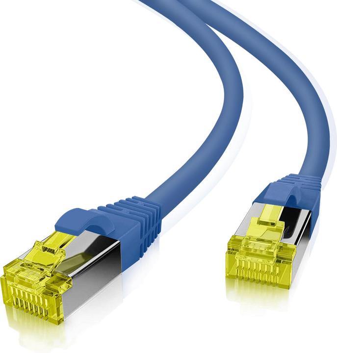 Actual product image Helos Hello Network cable (S/FTP, CAT6a, 1 m)