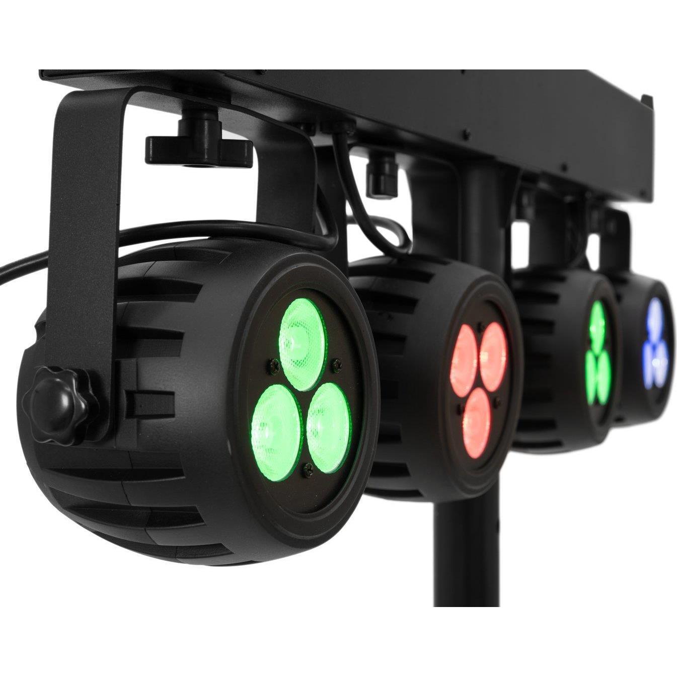 Thumbnail - Eurolite LED PAR Strahlerlichtanlage KLS 120 Kompakt Lichtset (30 W, LED), Scheinwerfer, Schwarz