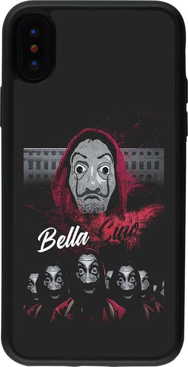 Immagine prodotto PhoneLook Coperchio in silicone nero Bella Ciao (Apple iPhone X, Apple iPhone XS)