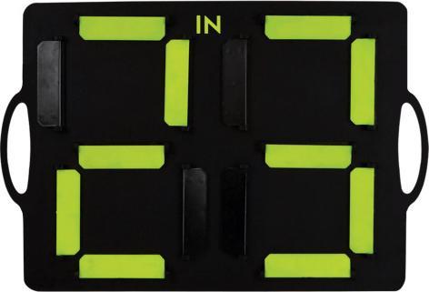 Actual product image Sporti Manual player change display panel