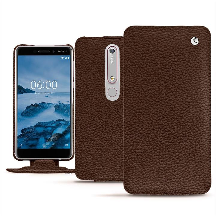 Actual product image Noreve Leather cover vertical (Nokia 6 (2018))