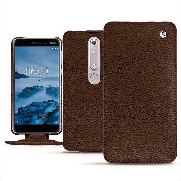 Actual product image Noreve Leather cover vertical (Nokia 6 (2018))