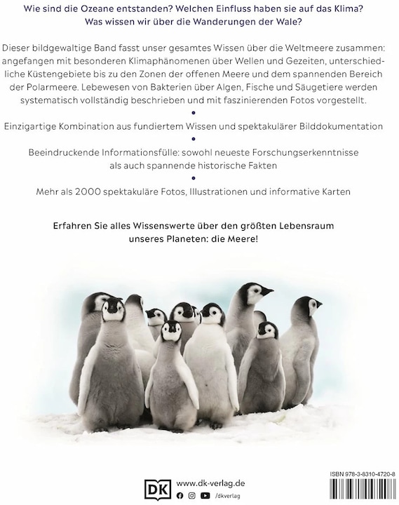 Actual product image Ozeane. DK Bibliothek (German, Kim Dennis-Bryan, David Bernie, Stephan Matthiesen, Eva Sixt, Michael Kokoscha, 2023)