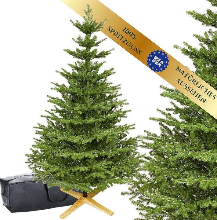 Treehouse Künstlicher Weihnachtsbaum 150 cm mit Holzständer (150 cm)