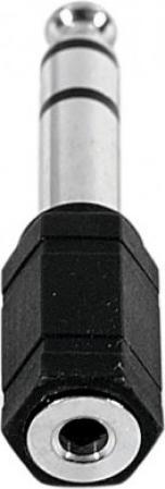Produktbild Exertis Connect Audio Adapter, 3,5 mm Klinkenbuchse an 6,35 mm Klinkenstecker Zum Anschluss eines Mikrofons oder Lau (Klinkenadapter)