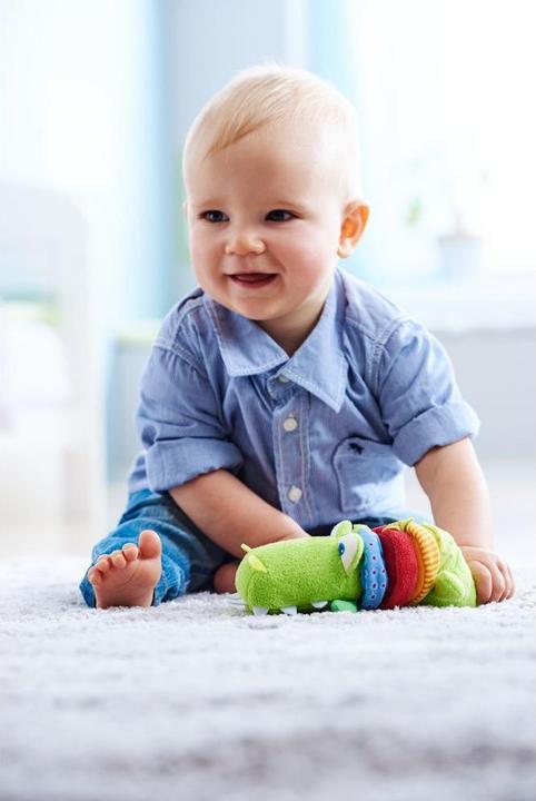 Actual product image Haba Chatter figure crocodile