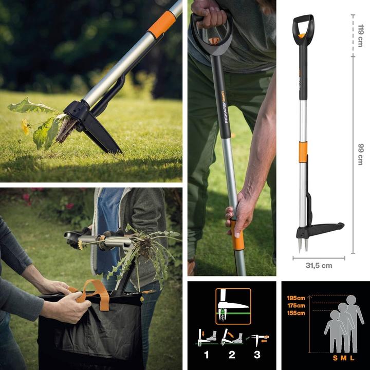 Actual product image Fiskars Telescopic Weed Plug