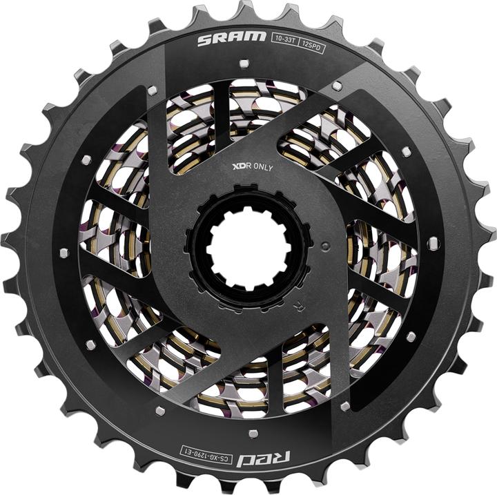 Actual product image Sram Cassette XG-1290 Red eTap AXS 12SP (12-speed, 10-28)