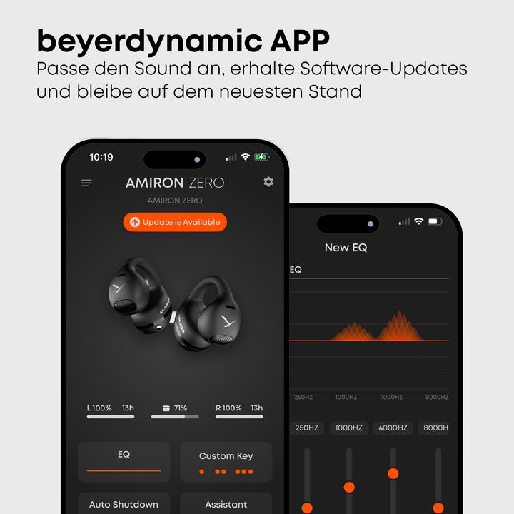 Produktbild Beyerdynamic Offene Clip-Ohrhörer AMIRON ZERO, Schwarz (6 h, Kabellos)