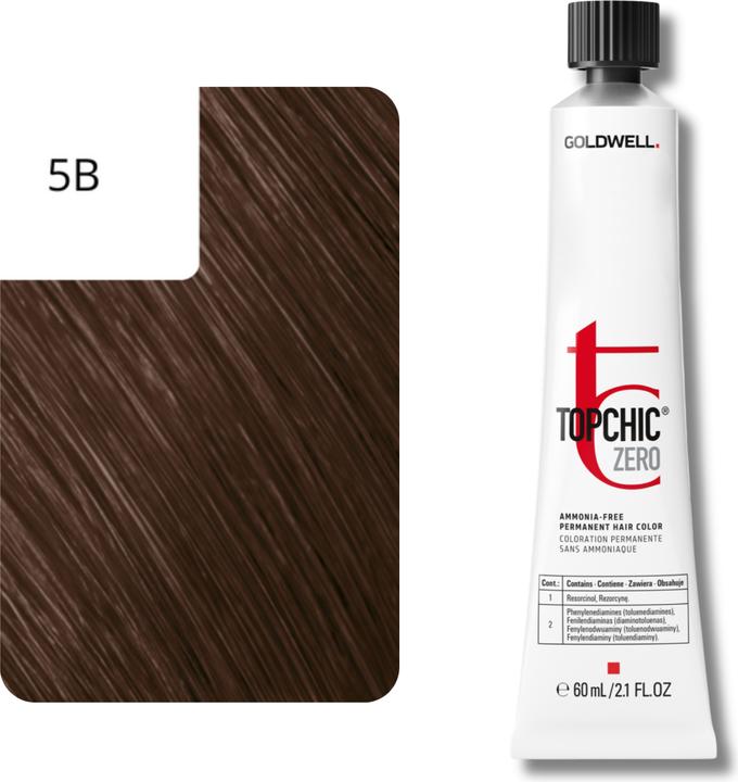 Produktbild Goldwell Topchic Zero - 5B Hellbraun (5B - brasil)