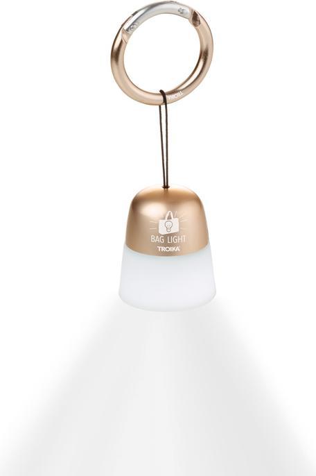 Troika BAG LIGHT Taschenlicht, Handtschenanhänger und LED-Licht, rosagold (4.20 cm)