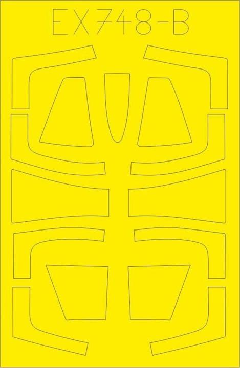 Produktbild Eduard F-104DJ TFace 1/48 for KINETIC