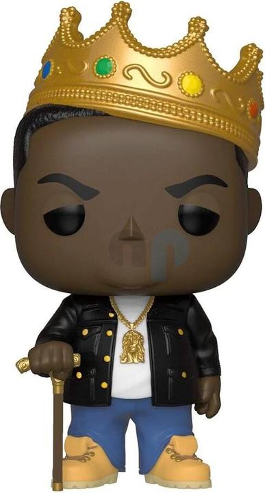 Actual product image Funko POP! Rocks - Notorious B.I.G.: Notorious B.I.G. with Crown