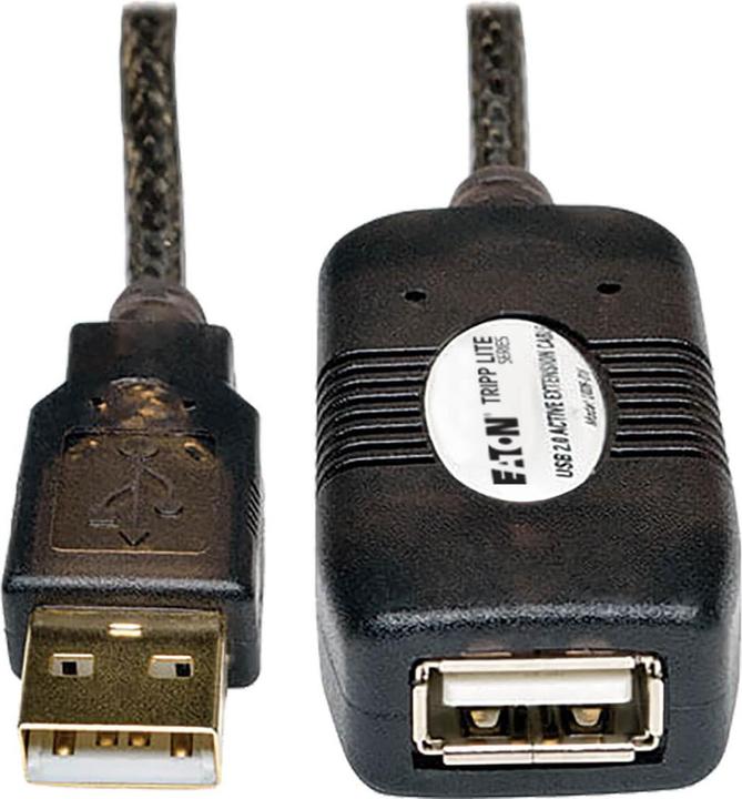 Actual product image Eaton USB 2.0 Active Extension Cable A M/F 16ft. 4,88m (4.88 m, USB 2.0)