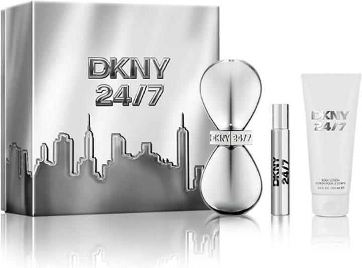 Produktbild DKNY 24/7 Eau De Parfum 3 Stück Geschenkset mit Körperlotion (Parfum Set)