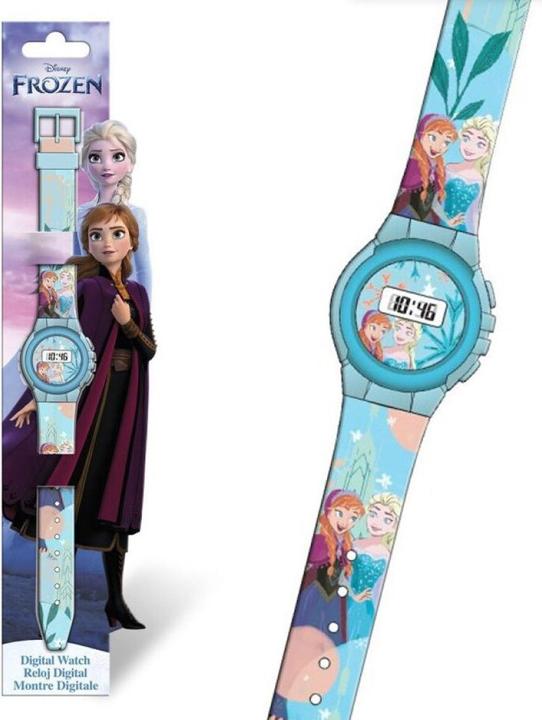 Actual product image Disney Interactive Studios Euromic - Digital Wrist Watch - Frozen (0878311-FZN4914) (Digital watch, 29 mm)